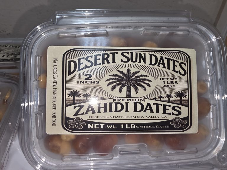 Zahidi Dates | California-Grown & Farm-Direct